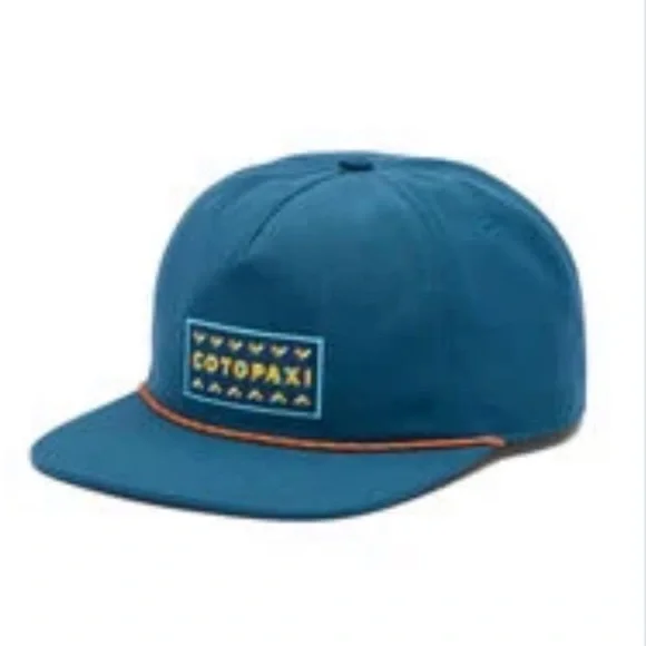 Cotopaxi Steps to the Sun Heritage Rope Hat Blue Abyss Cap NWT Adjustable Strap - Picture 6 of 7
